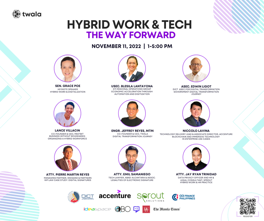 Hybrid work is here to stay, join Twala's Webinar as we navigate the challenges brought about by the Hybrid Work setup.